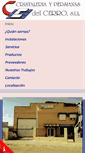 Mobile Screenshot of cristaleriadelcerro.com